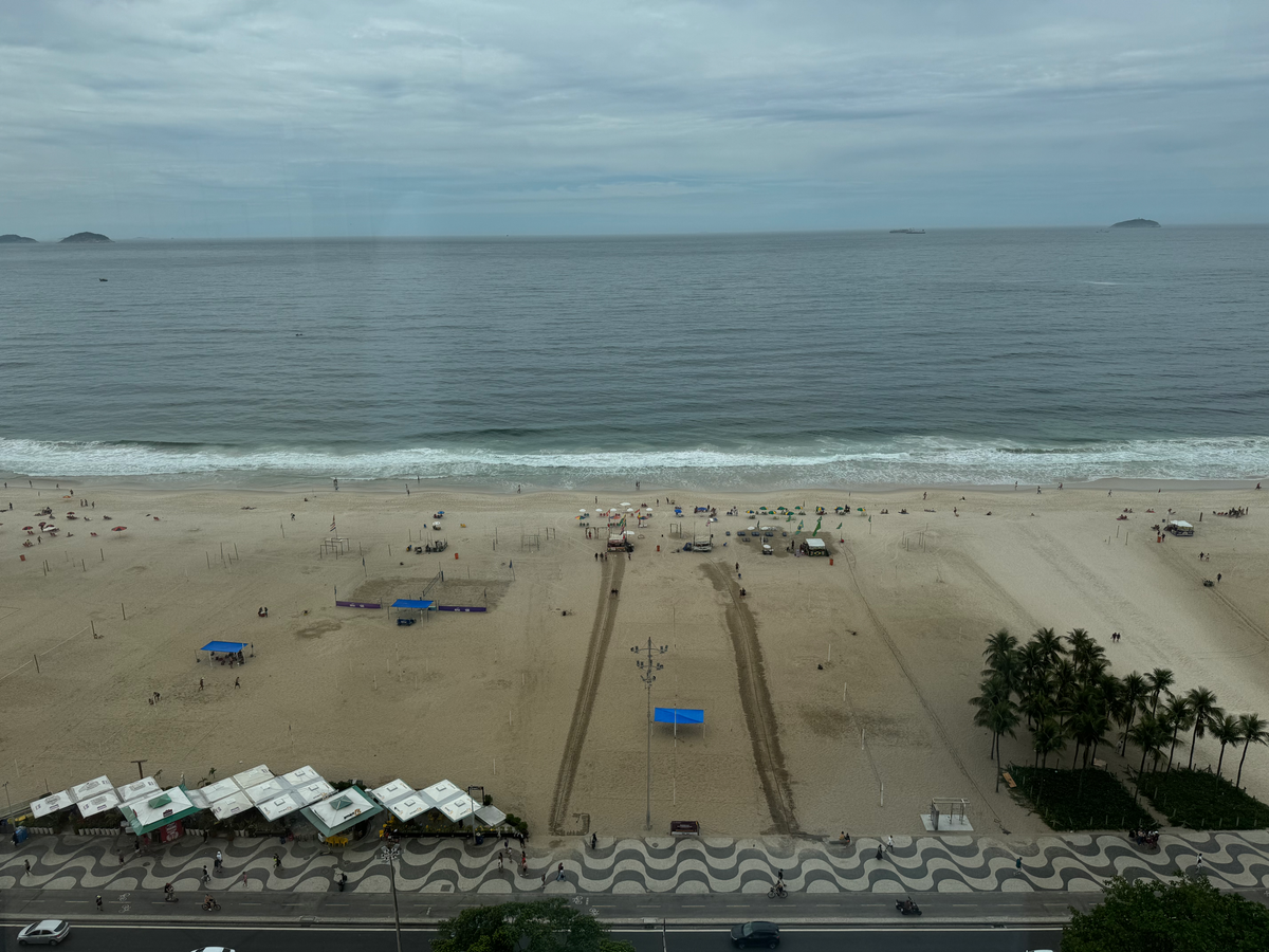 JW Marriott Hotel Rio de Janeiro room beach view