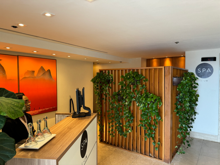 JW Marriott Hotel Rio de Janeiro spa entrance JW Marriott Hotel Rio de Janeiro spa entrance