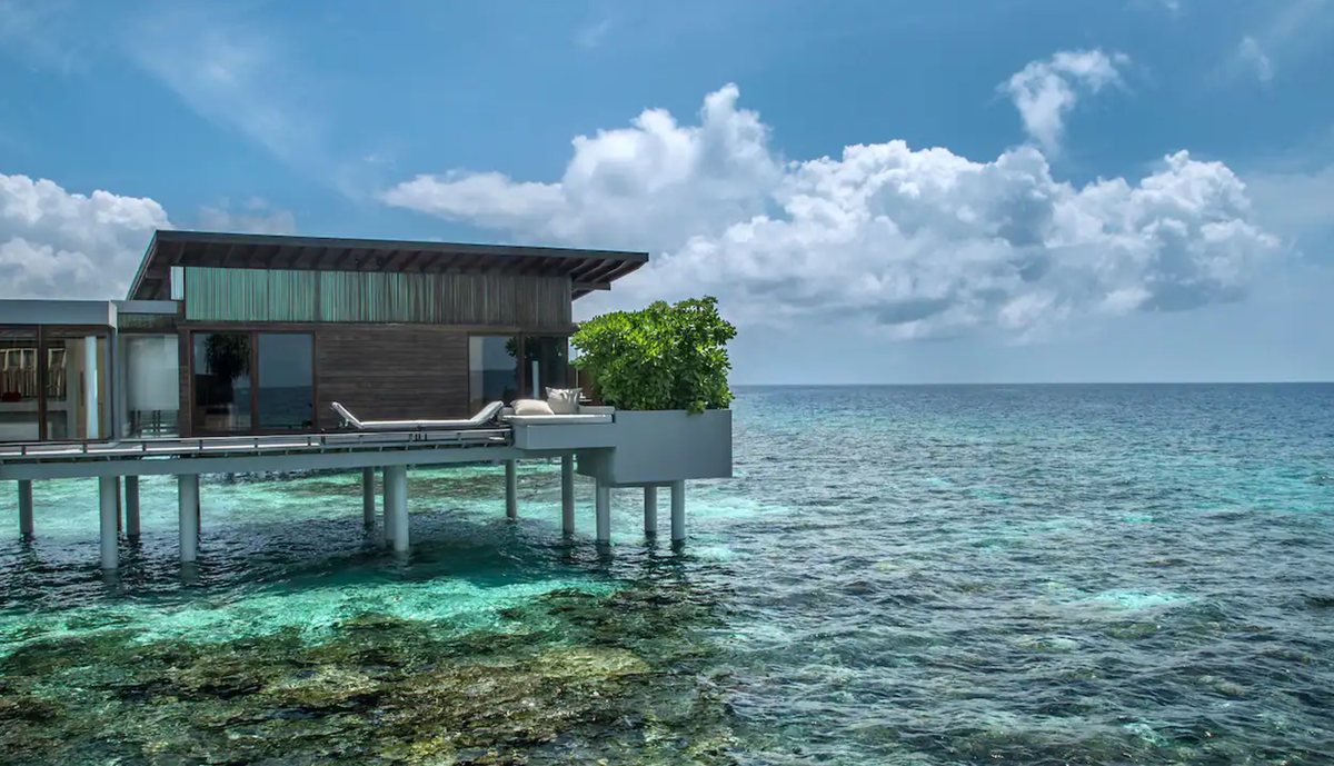 Park Hyatt Maldives Hadahaa overwater villa