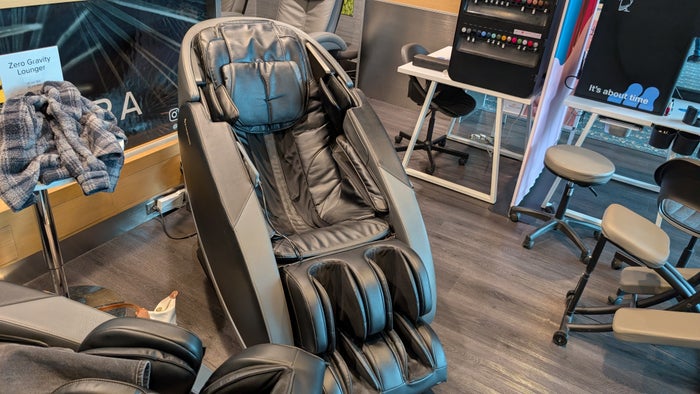 The Club MCO Terminal A XpresSpa next door zero gravity chair The Club MCO Terminal A XpresSpa next door zero gravity chair