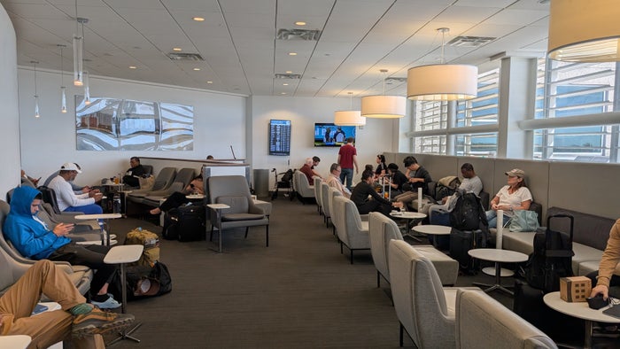 The Club MCO Terminal A main seating The Club MCO Terminal A main seating
