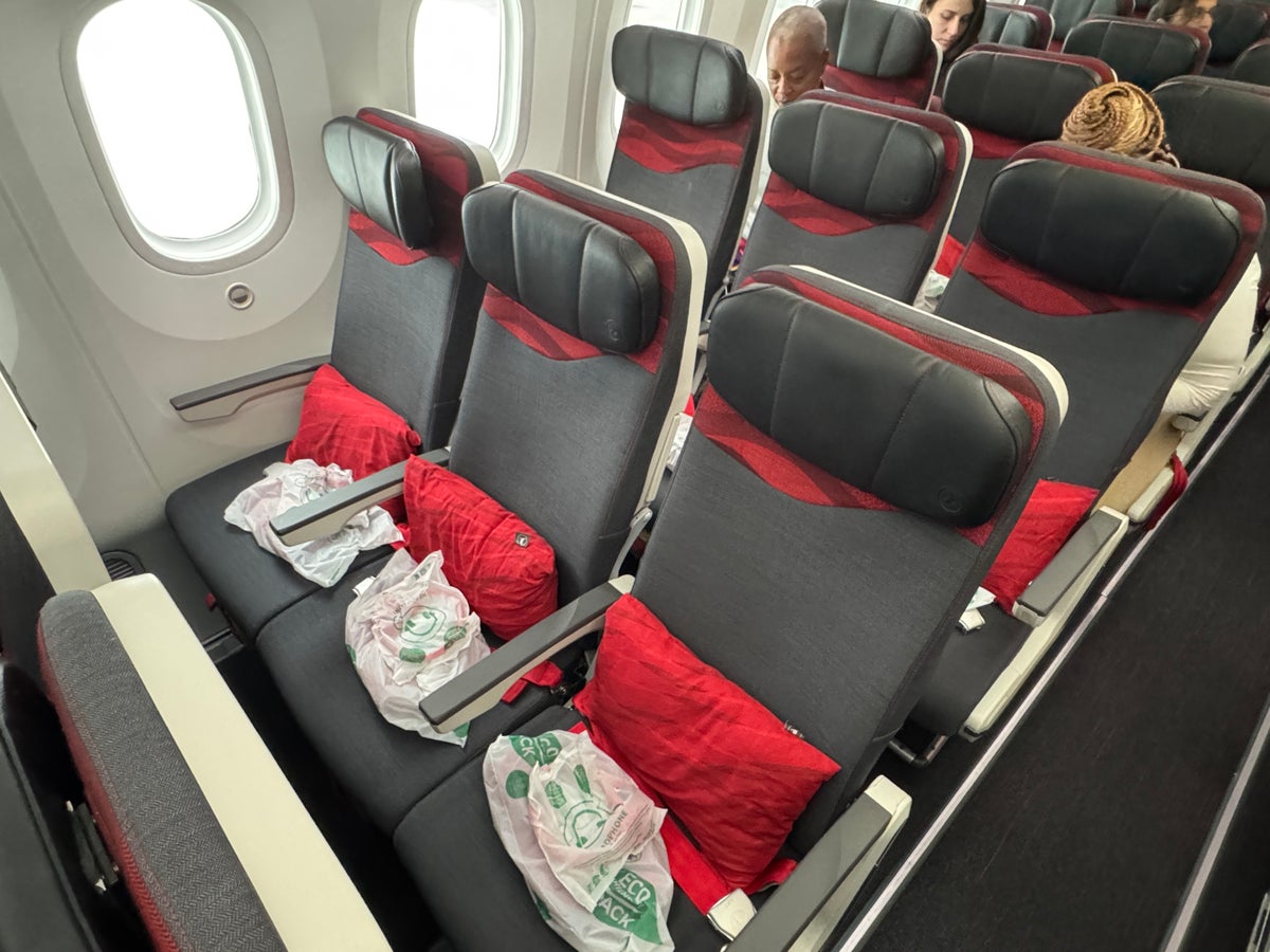 Turkish Airlines IST ATL 787 9 economy seats