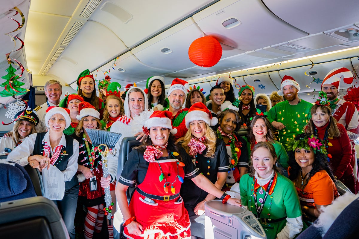 United Airlines Christmas Fantasy Flights