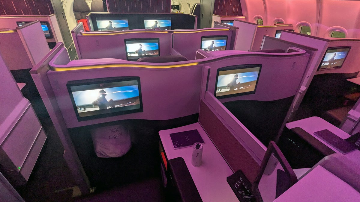 Virgin Atlantic A330 900 Business Class 4