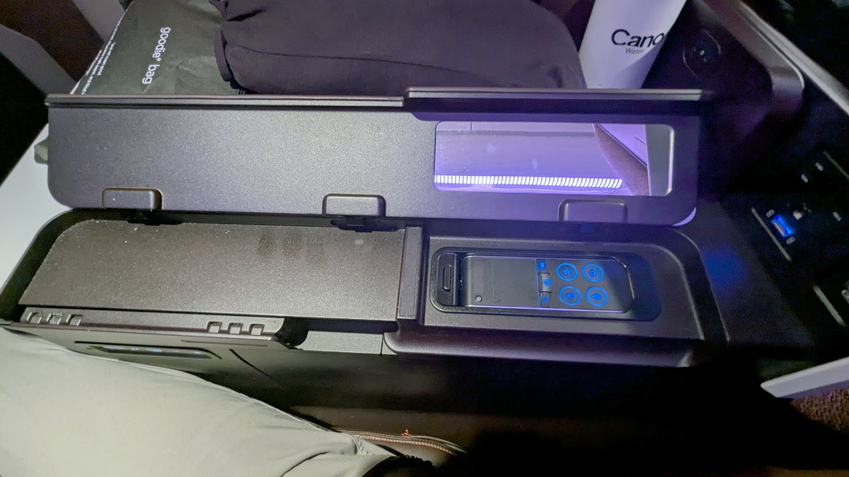 Virgin Atlantic A330 900 Business Class Armrest and Remote