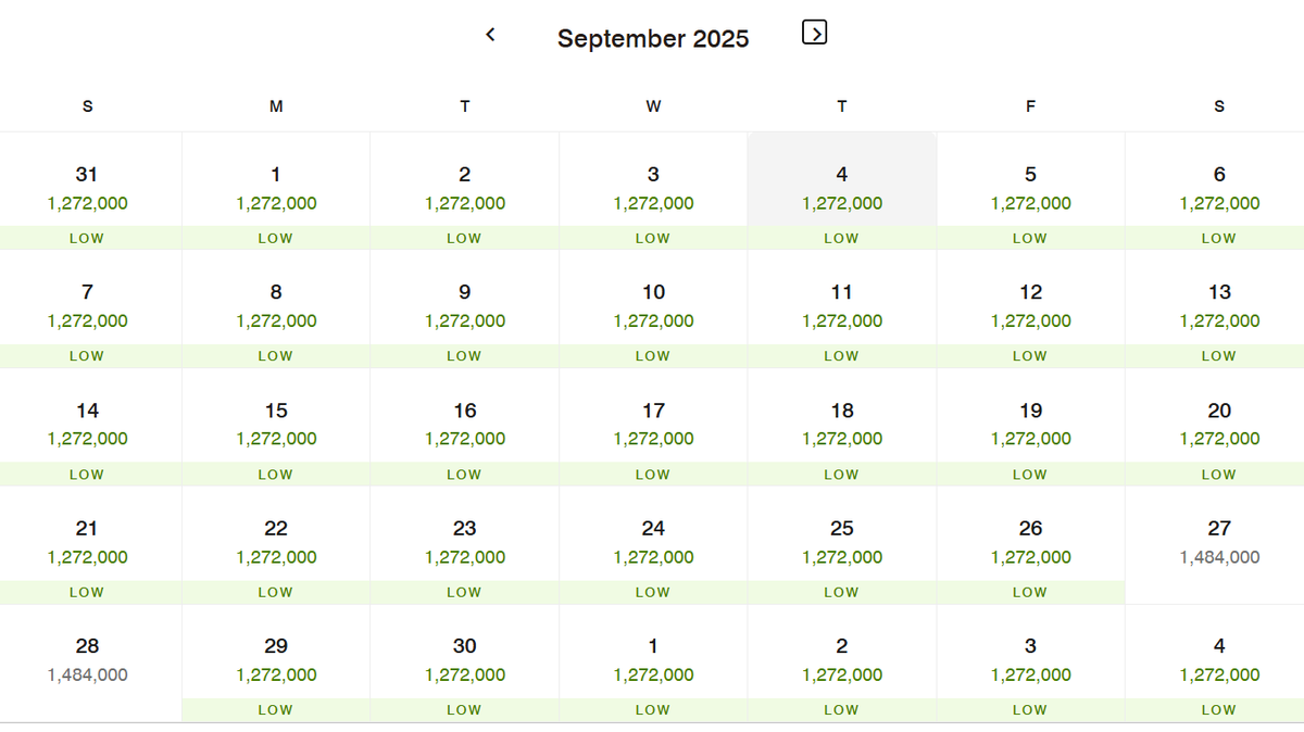 Nekajui points booking