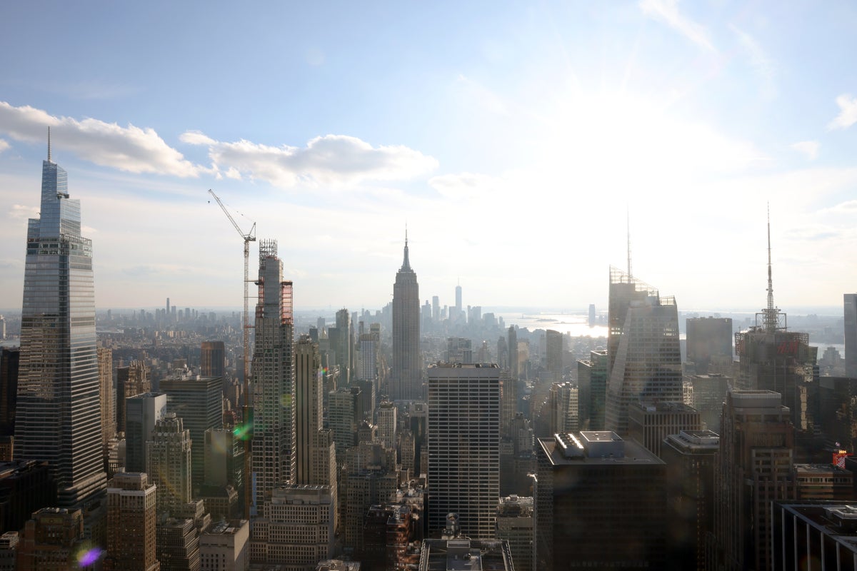 new york city midtown manhattan empire state building rockefeller center