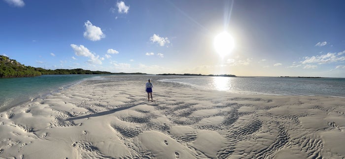 sandbar on South Caicos sandbar on South Caicos