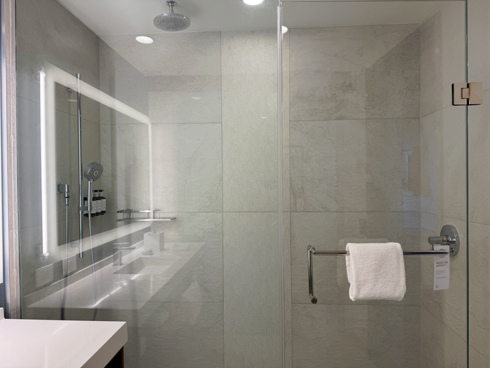AC Hotel by Marriott Maui Wailea King Ocean View Suite bathroom shower box