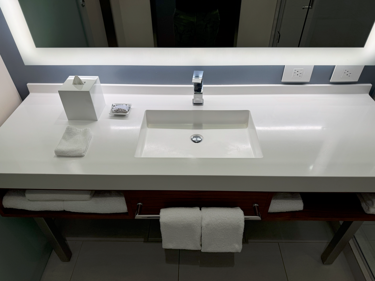 AC Hotel by Marriott Maui Wailea King Ocean View Suite bathroom sink