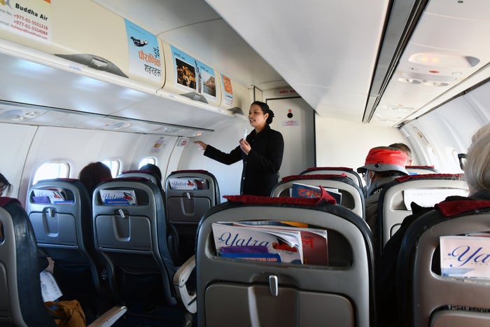 Buddha Air ATR72 flight attendant Buddha Air ATR72 flight attendant