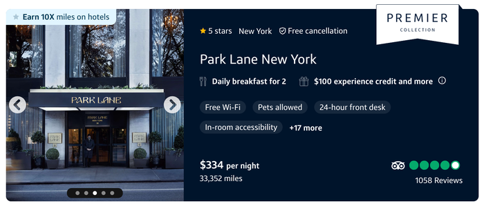 Capital One Premier Collection Hotel in NYC Capital One Premier Collection Hotel in NYC