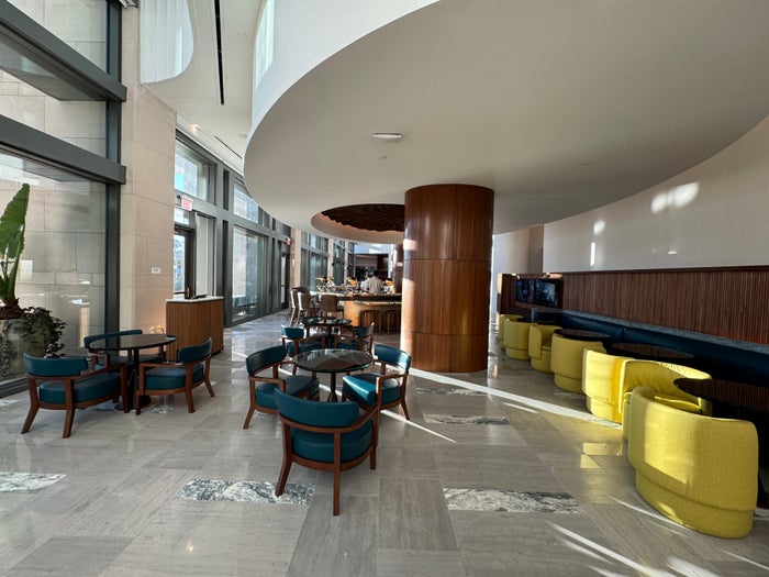 Conrad Orlando First Floor bar seating Conrad Orlando First Floor bar seating