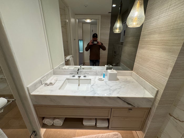 Conrad Orlando small bathroom full counter Conrad Orlando small bathroom full counter