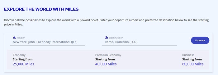 Flying Blue Rewards