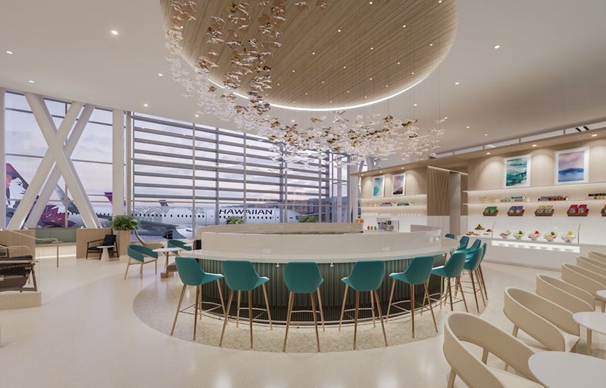 New Hawaiian Airlines Premium Lounge Opening in Honolulu in 2027