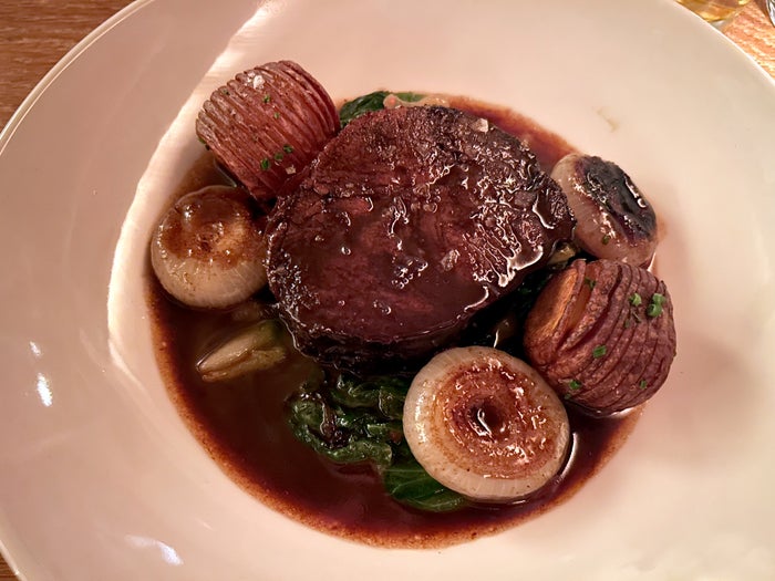 Hotel AKA Rittenhouse Square Philadelphia a kitchen smoked braised beef paleron Hotel AKA Rittenhouse Square Philadelphia a kitchen smoked braised beef paleron