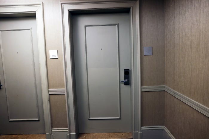 Hotel AKA Rittenhouse Square Suite 303 door Hotel AKA Rittenhouse Square Suite 303 door