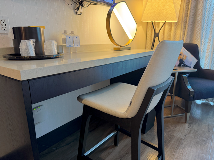 Hyatt Centric Las Olas Fort Lauderdale bedroom desk Hyatt Centric Las Olas Fort Lauderdale bedroom desk