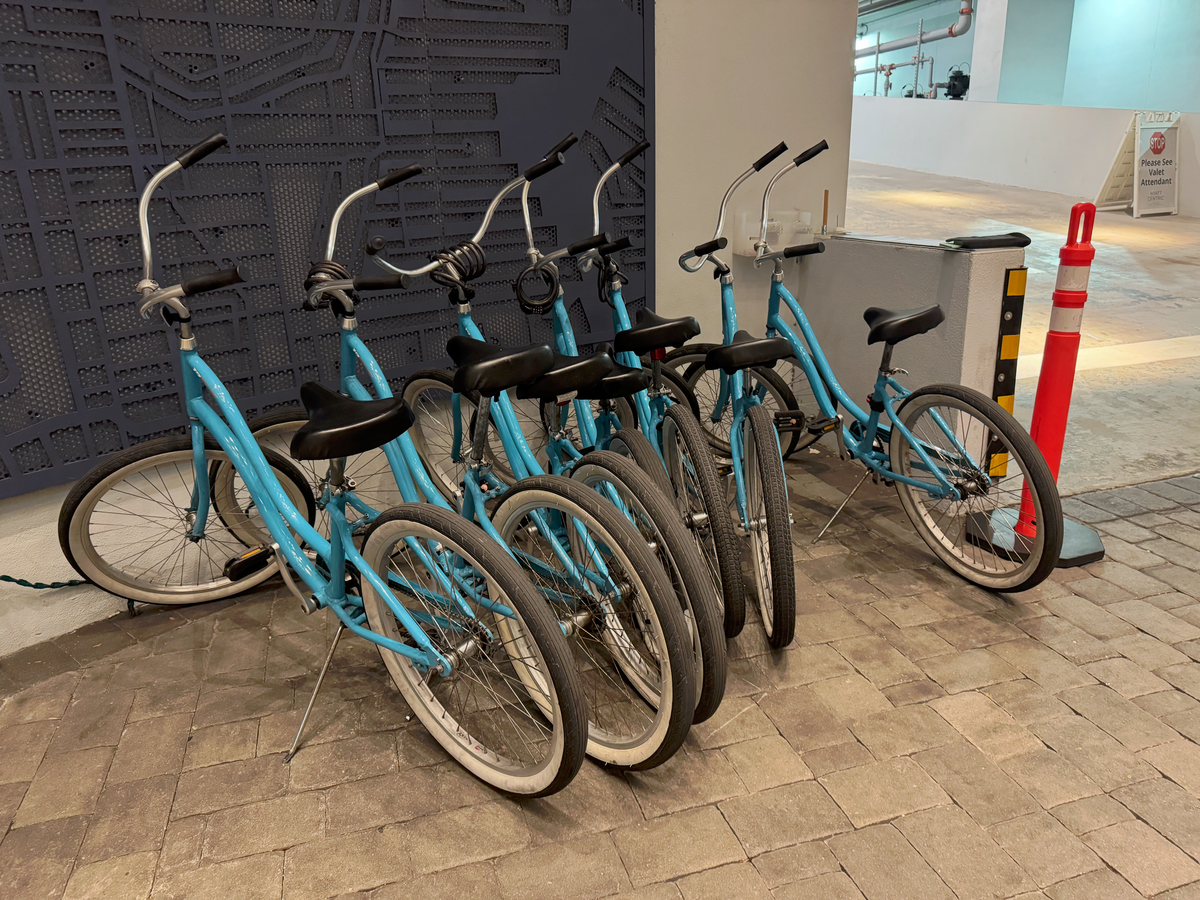 Hyatt Centric Las Olas Fort Lauderdale bikes