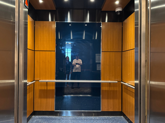 Hyatt Centric Las Olas Fort Lauderdale elevator interior Hyatt Centric Las Olas Fort Lauderdale elevator interior