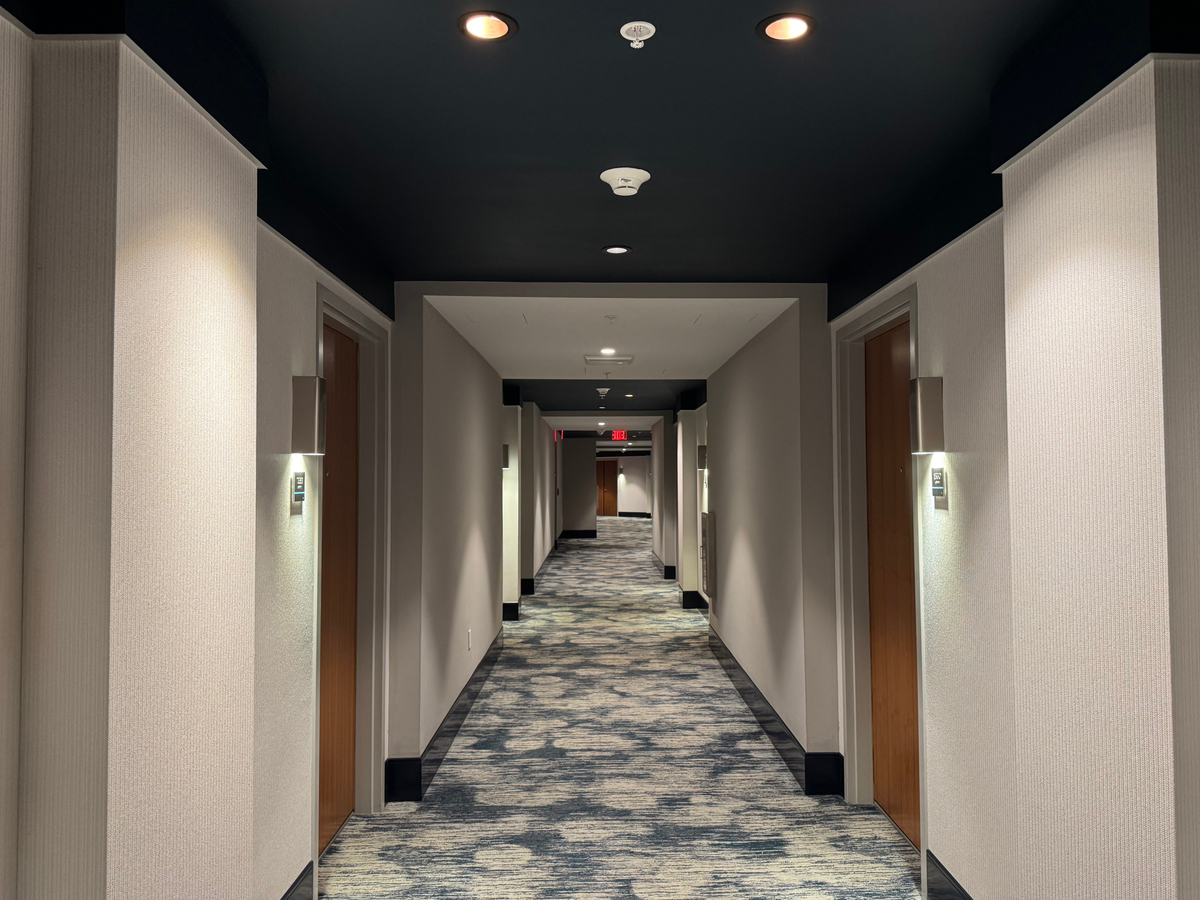 Hyatt Centric Las Olas Fort Lauderdale hallway