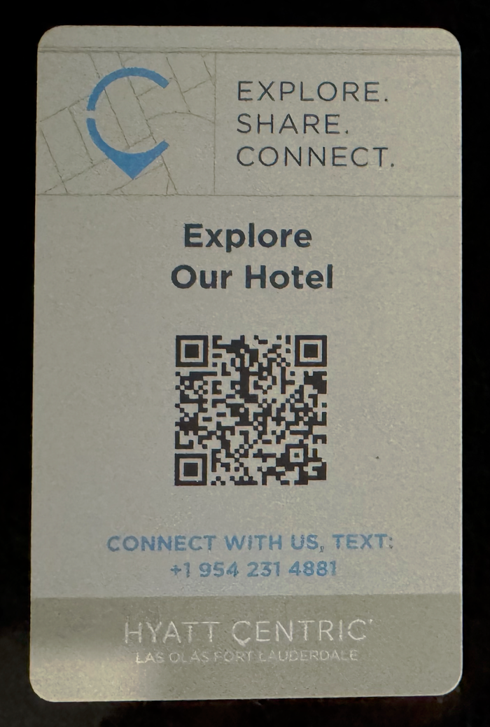 Hyatt Centric Las Olas Fort Lauderdale key Hyatt Centric Las Olas Fort Lauderdale key