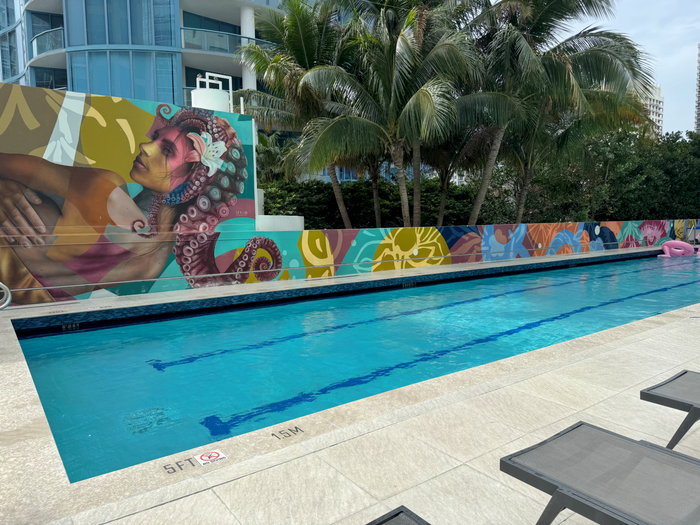 Hyatt Centric Las Olas Fort Lauderdale pool Hyatt Centric Las Olas Fort Lauderdale pool