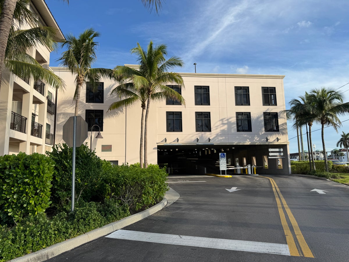 Hyatt House Naples Parking Garage 