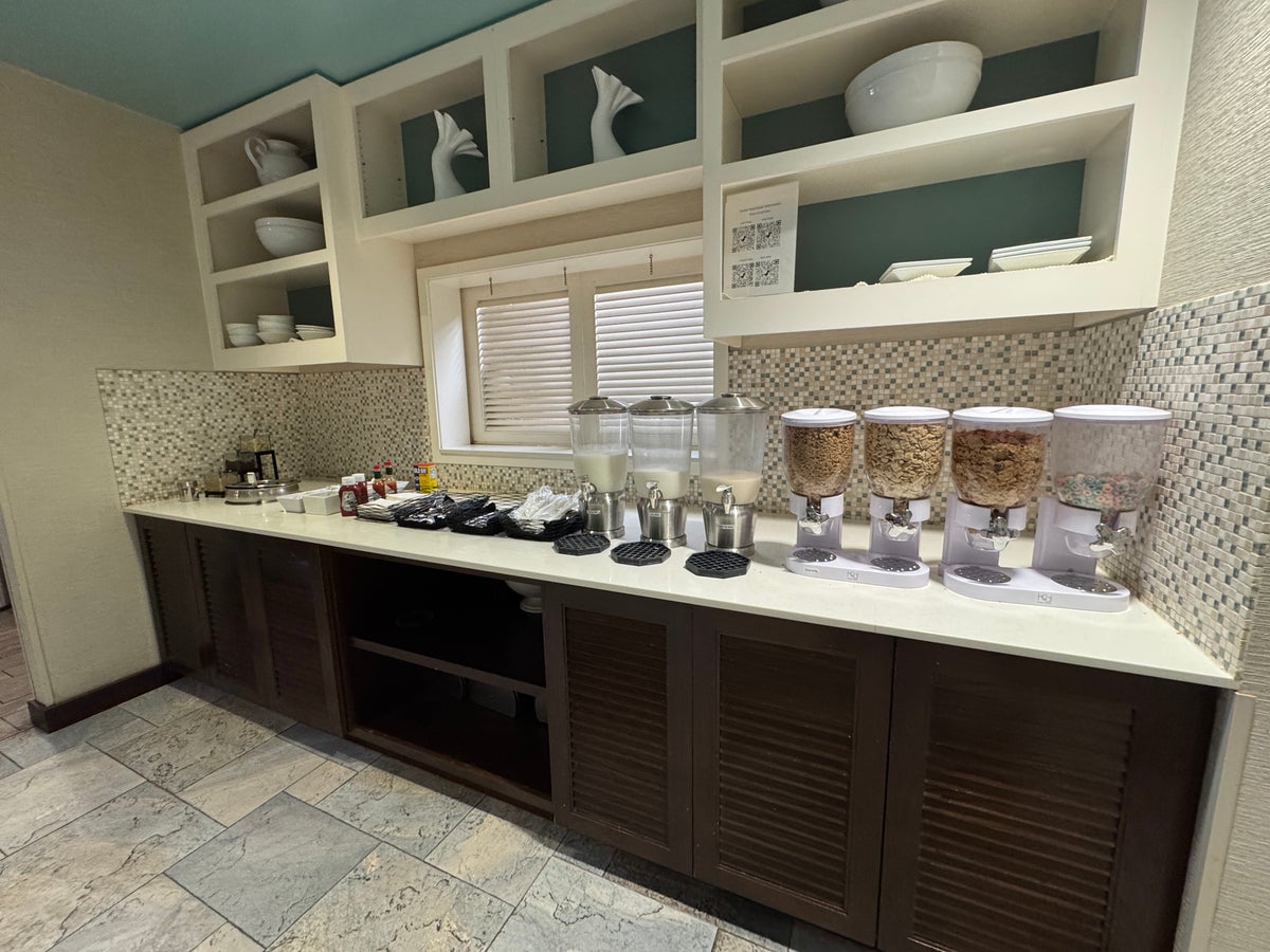 Hyatt House Naples cereal breakfast 