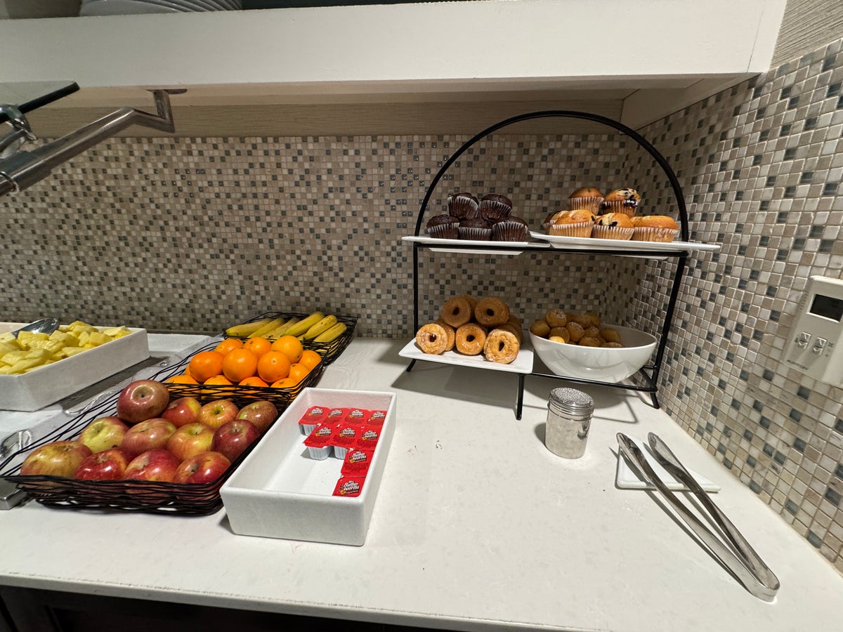 Hyatt House Naples fruit and baked goods 