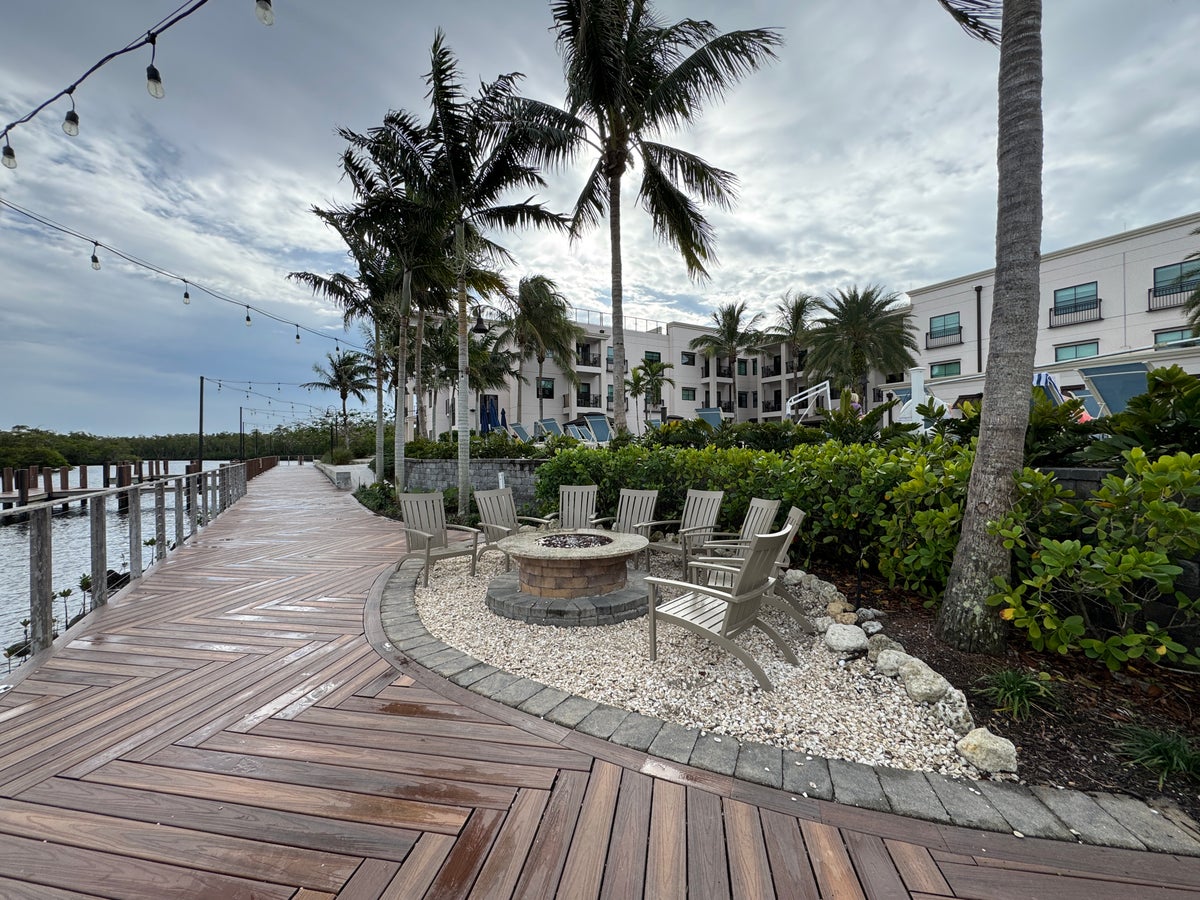 Hyatt House Naples pool dock marina 