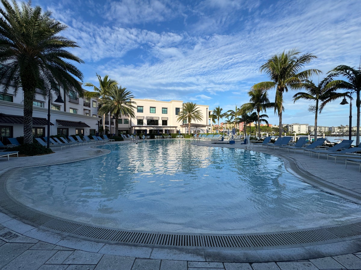 Hyatt House Naples zero entry pool 