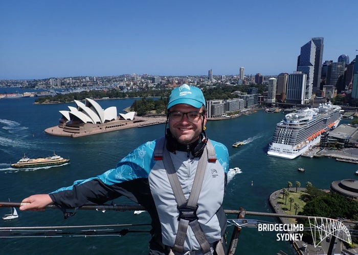 Jamie Sydney Bridge Climb