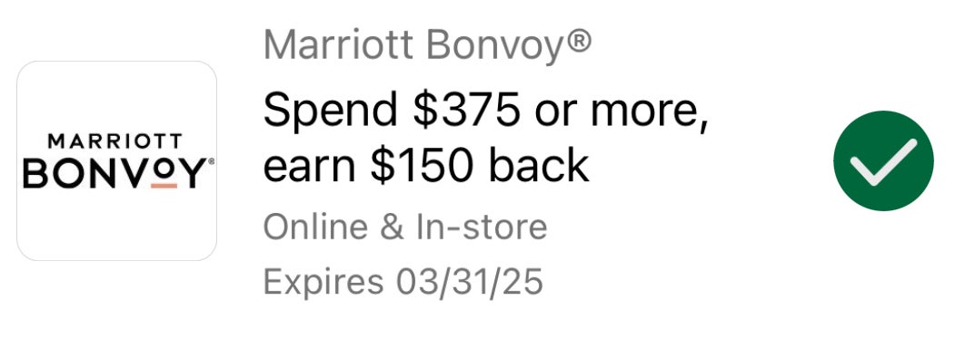 Marriott Bonvoy Amex Offer