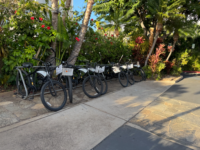 Maui Coast Hotel Kihei bikes