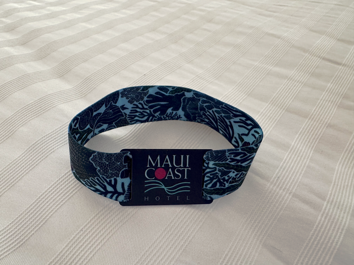 Maui Coast Hotel Kihei wristband