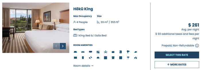 Maui Coast Hotel rate