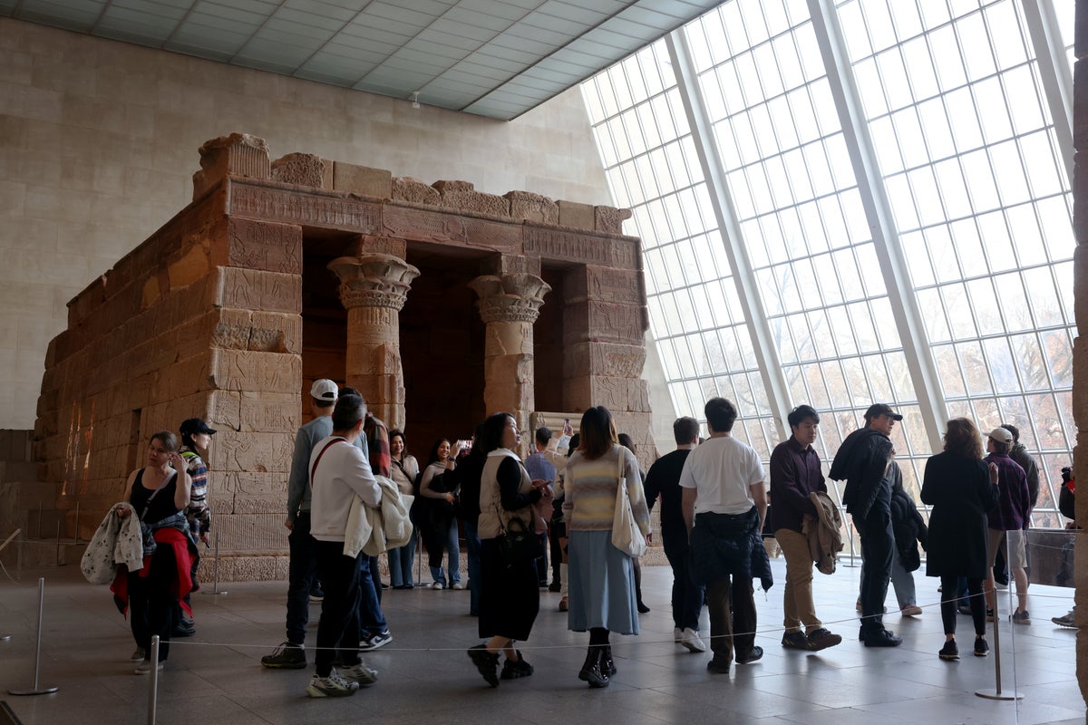 Metropolitan Museum of Art New York City Temple of Dendur