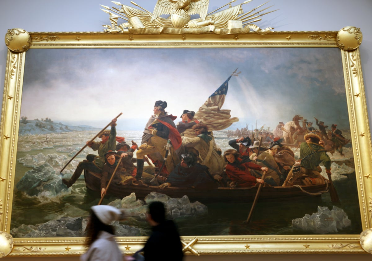 Metropolitan Museum of Art New York City Washington Crossing the Delaware
