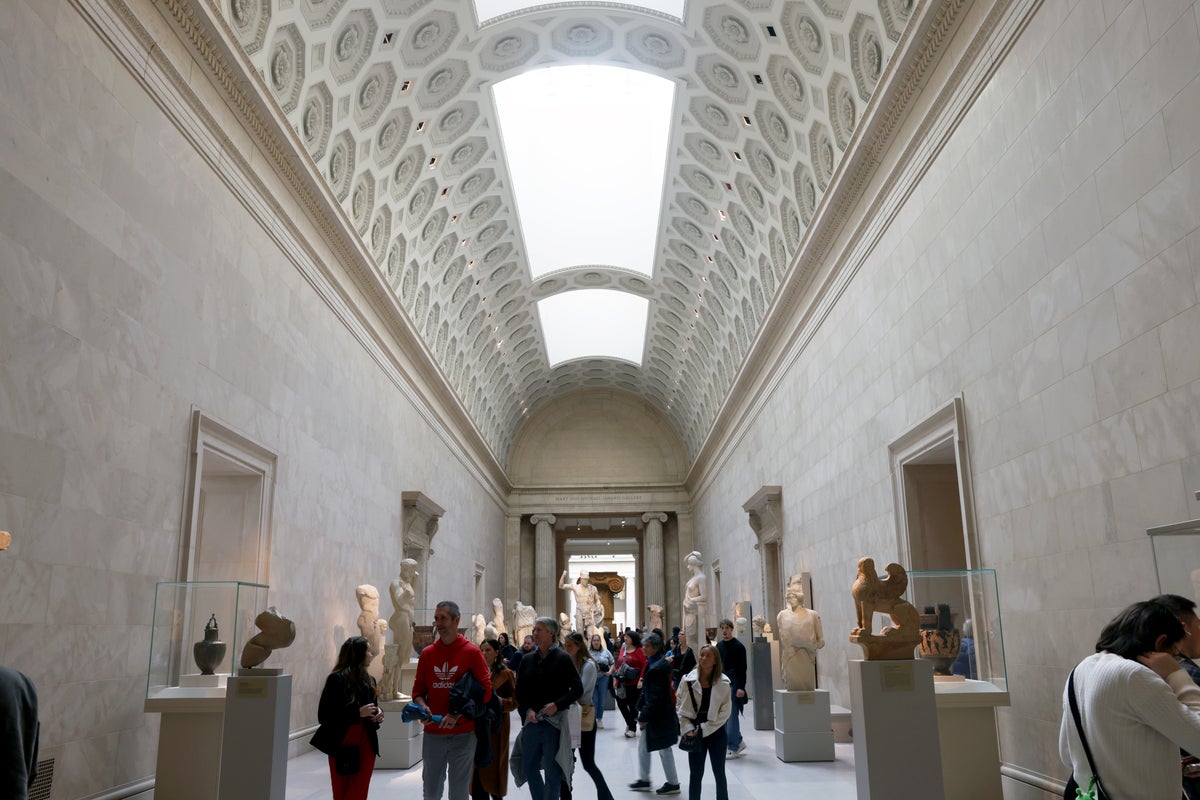 Metropolitan Museum of Art New York City ancient Greek gallery