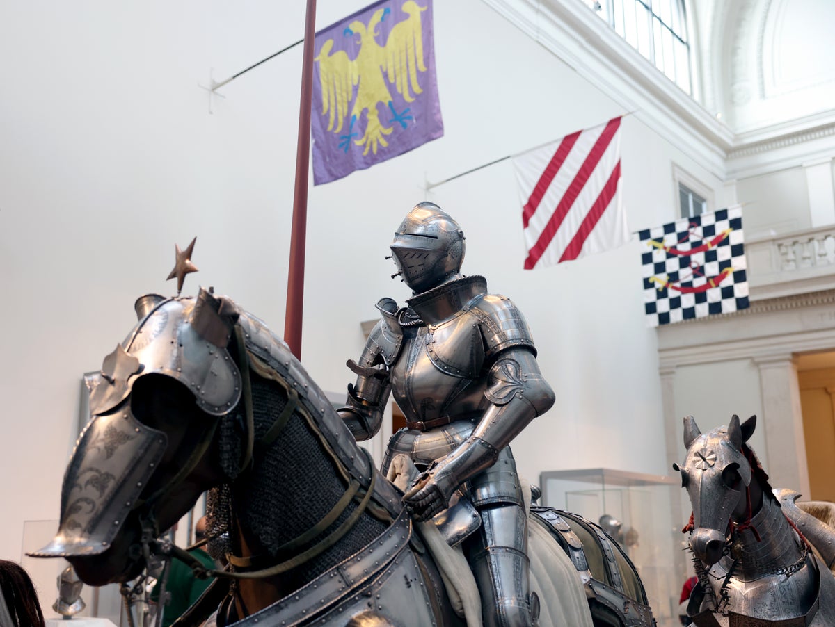 Metropolitan Museum of Art New York City medieval armor knight
