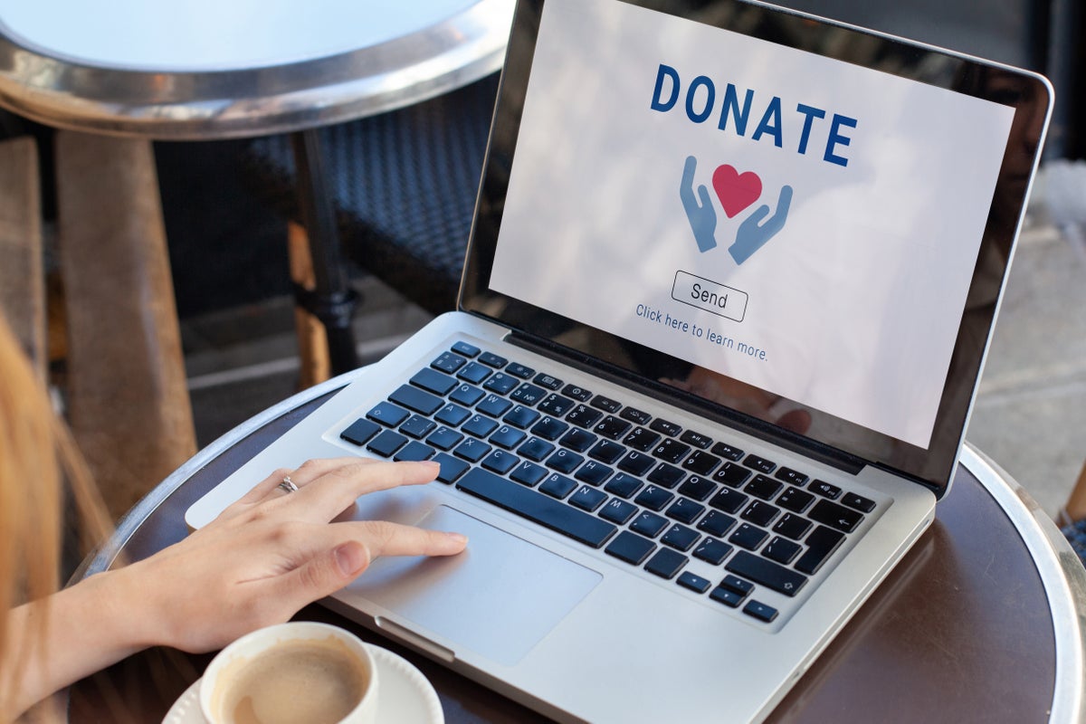 Donate to charity online