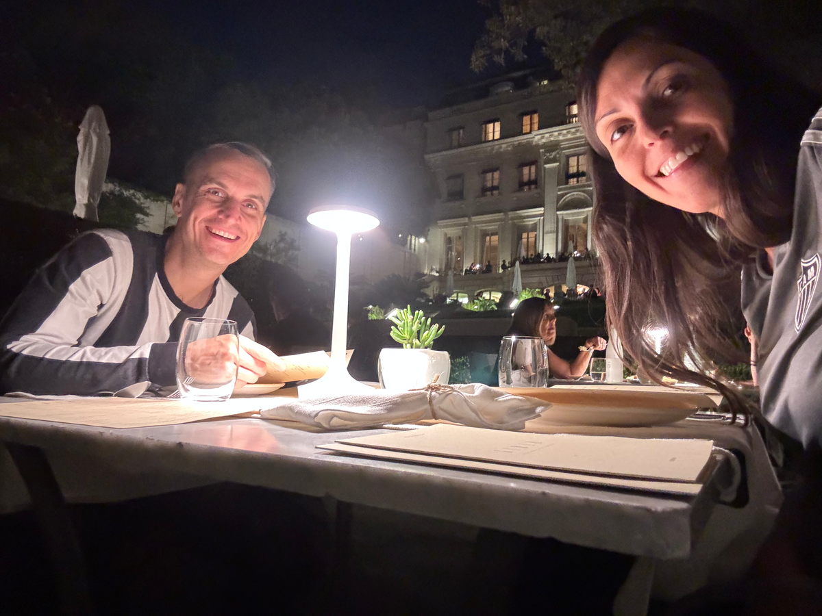 Palacio Duhau Park Hyatt Buenos Aires couple dining