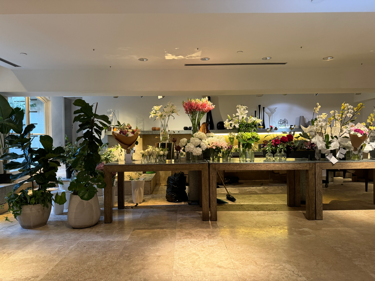 Palacio Duhau Park Hyatt Buenos Aires flower shop