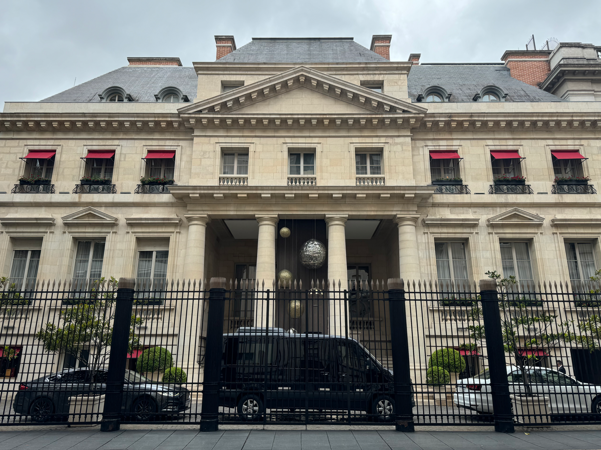 Palacio Duhau Park Hyatt Buenos Aires front entrance