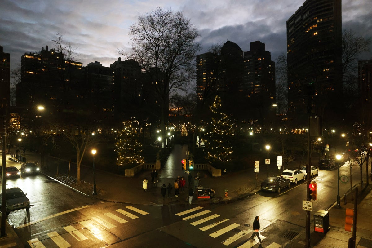 Philadelphia Rittenhouse Square night