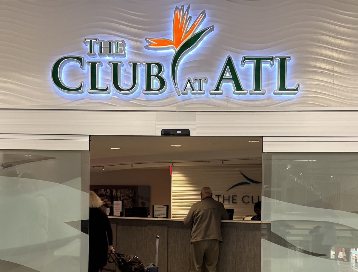 The Club ATL entrance