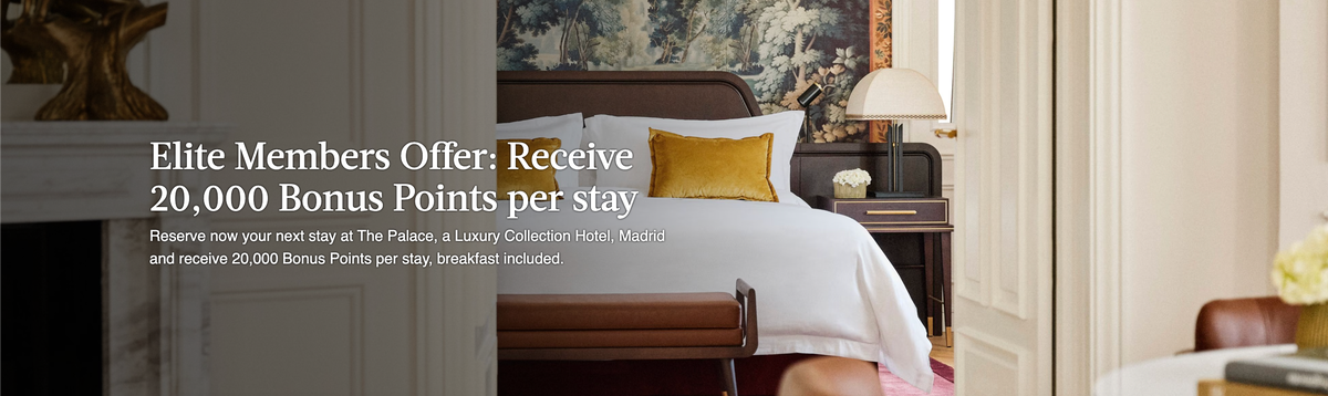 The Palace Luxury Collection Madrid Marriott Promotion