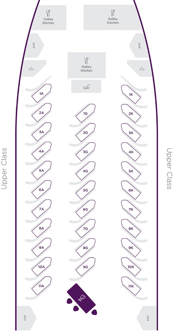 Virgin Atlantic 787 Seat Map Virgin Atlantic 787 Seat Map
